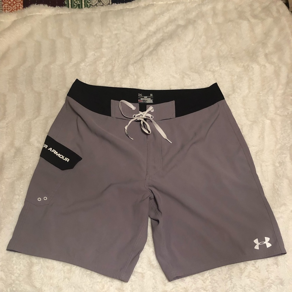 Under Armor heat gear swim trunks